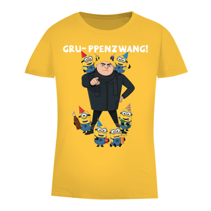Gru-ppenzwang! - Damen Premium Bio T-Shirt Gold