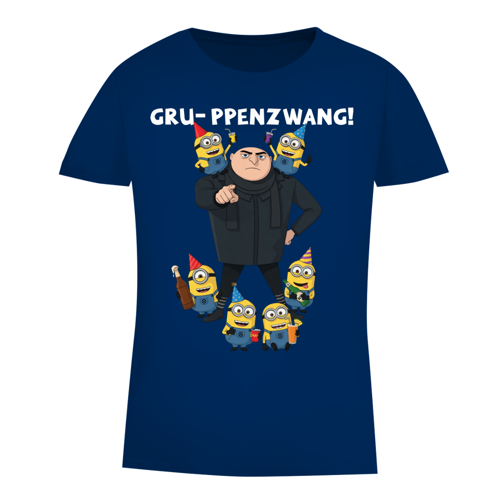 Gru-ppenzwang! - Damen Premium Bio T-Shirt Navy