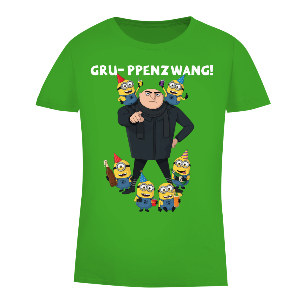 Gru-ppenzwang! - Damen Premium Bio T-Shirt Real Green