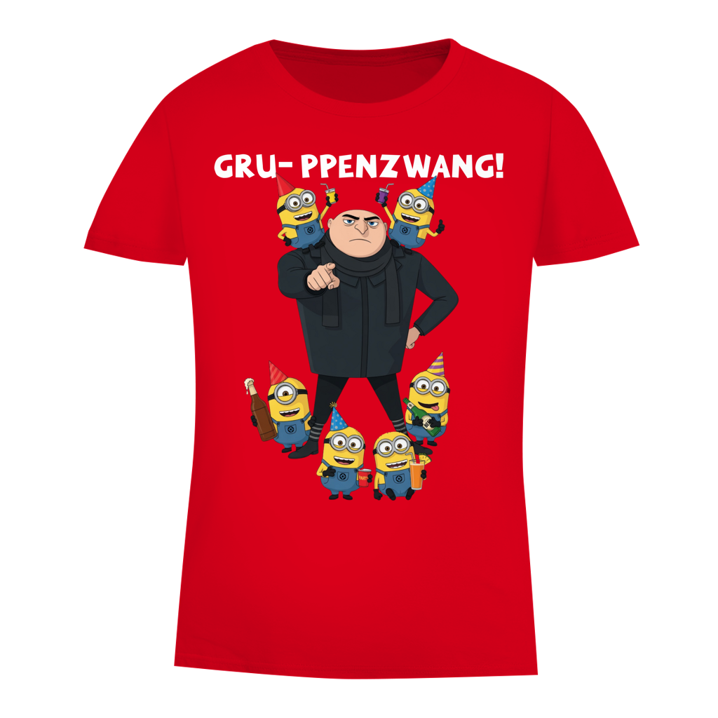 Gru-ppenzwang! - Damen Premium Bio T-Shirt Red