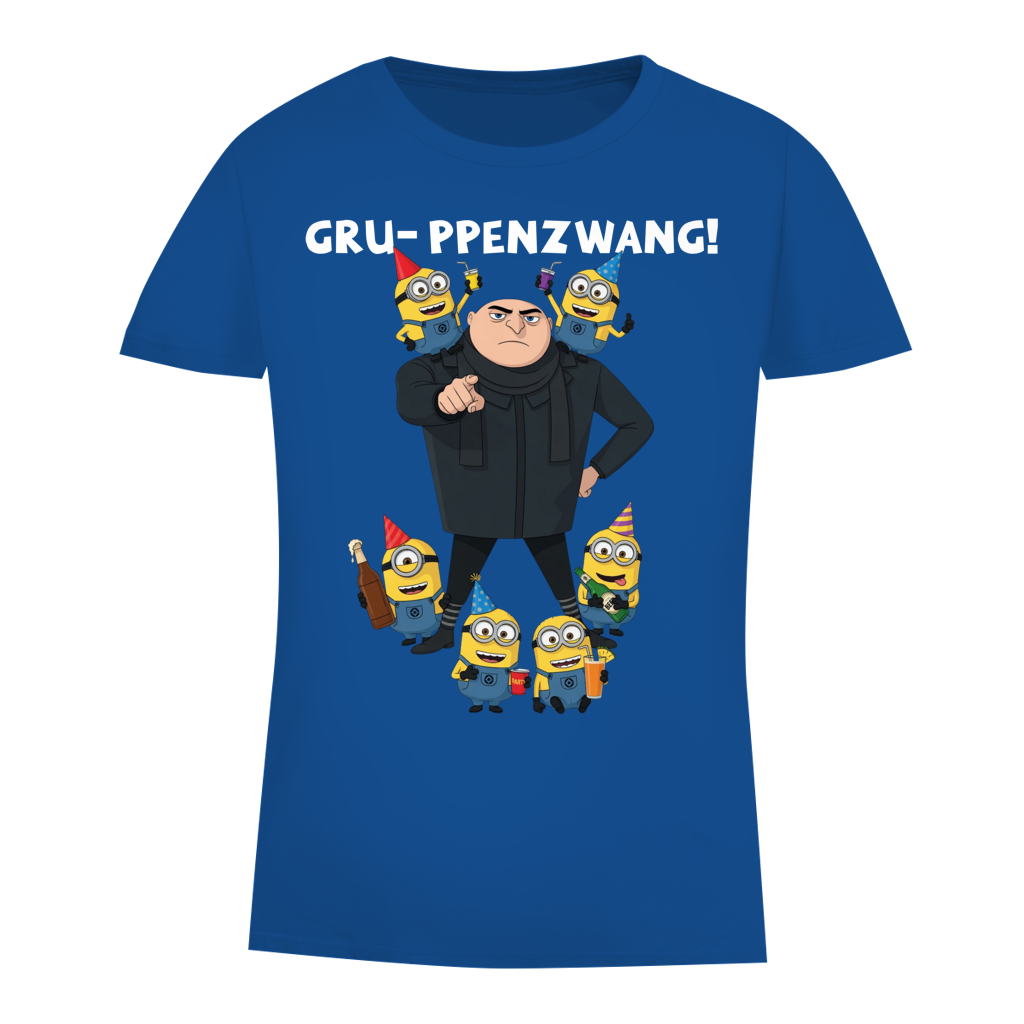 Gru-ppenzwang! - Damen Premium Bio T-Shirt Royal Blue