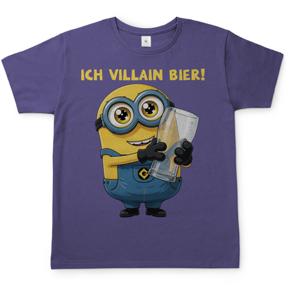 Ich VILLAIN Bier! - Herren T-Shirt Millennial Lilac