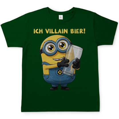 Ich VILLAIN Bier! - Herren T-Shirt Bottle Green