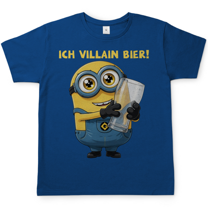 Ich VILLAIN Bier! - Herren T-Shirt Royal Blue