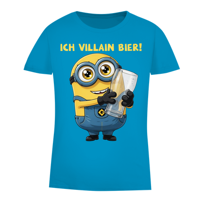 Ich VILLAIN Bier! - Damen Premium Bio T-Shirt Atoll