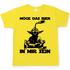 Möge das Bier in mir sein Meister Yoda - Herren T-Shirt Solar Yellow