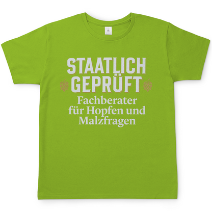 Fachberater für Hopfen und Malzfragen - Staatlich geprüft - Herren T-Shirt Orchid Green