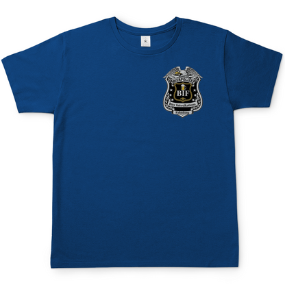 Bierpolizei BIF Bier Intoxikations Fahndung - Beidseitiger Druck - Herren T-Shirt Royal Blue