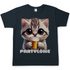 Partylöwe Kätzchen - Herren T-Shirt Dark Grey Solid