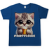 Partylöwe Kätzchen - Herren T-Shirt Royal Blue
