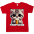 Partylöwe Kätzchen - Herren T-Shirt Red