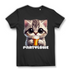 Partylöwe Kätzchen T-Shirt Damen | Lustiges Bio Premium Shirt Black