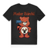 Maler Bärchi T-Shirt Herren – Lustiges Malermeister Shirt Männer Geschenk Lackierer Black