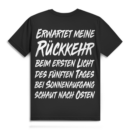 Gönndalf der Blaue T-Shirt Herren - Erwartet Meine Rückkehr - HDR Shirt