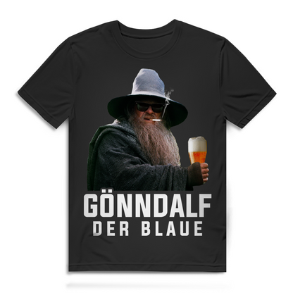 Gönndalf der Blaue T-Shirt Herren - Erwartet Meine Rückkehr - HDR Shirt