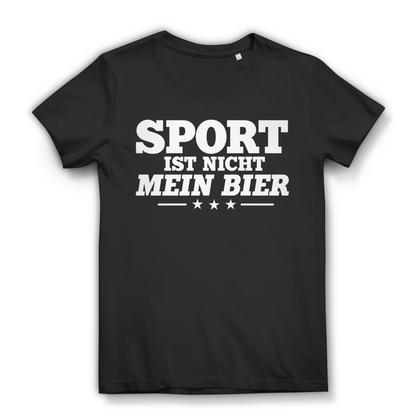 Damen T-Shirt Sport ist nicht mein Bier Feierabend Bio Baumwolle