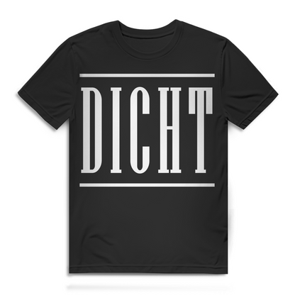 Herren T-Shirt Dicht Saufspruch Minimal Bio Baumwolle