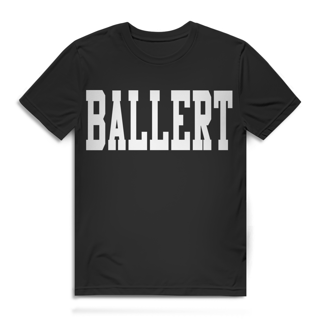 BALLERT Herren T-Shirt Saufshirt Feieroutfit Bio Baumwolle Black