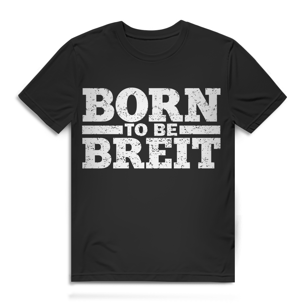 Born to be Breit Herren T-Shirt Bier Festival Bio Baumwolle