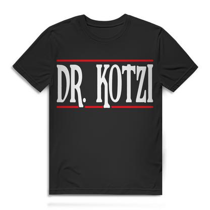 Dr. Kotzi Herren T-Shirt Kater Party Saufen Festival Bio Baumwolle