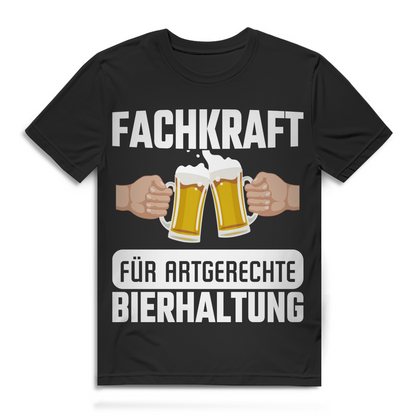 Fachkraft für artgerechte Bierhaltung Herren T-Shirt Bier Funshirt