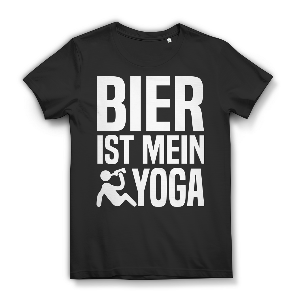 Bier ist mein Yoga Damen T-Shirt