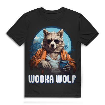 Wodka Wolf Herren T-Shirt Vodka