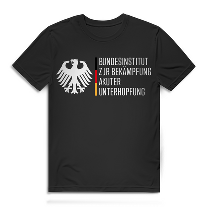 Bundesinstitut zur Bekämpfung akuter Unterhopfung Herren T-Shirt Bier