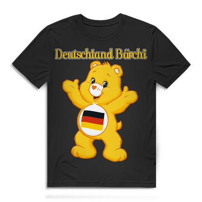Deutschland Bärchi Herren T-Shirt Flagge Cartoon Patriot