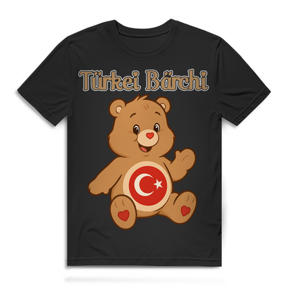 Türkei Bärchi Herren T-Shirt Flagge Halbmond Stern