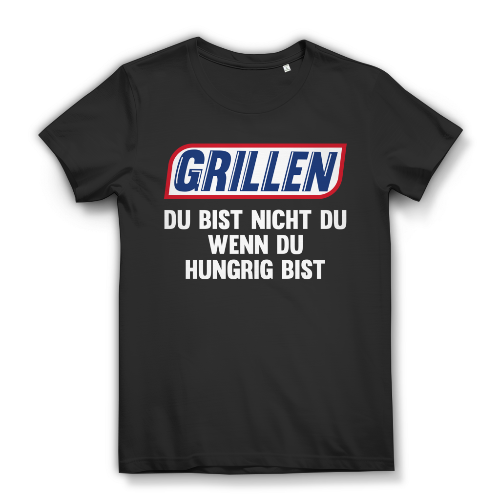 Grillen Du bist nicht du wenn du hungrig bist Damen T-Shirt Black