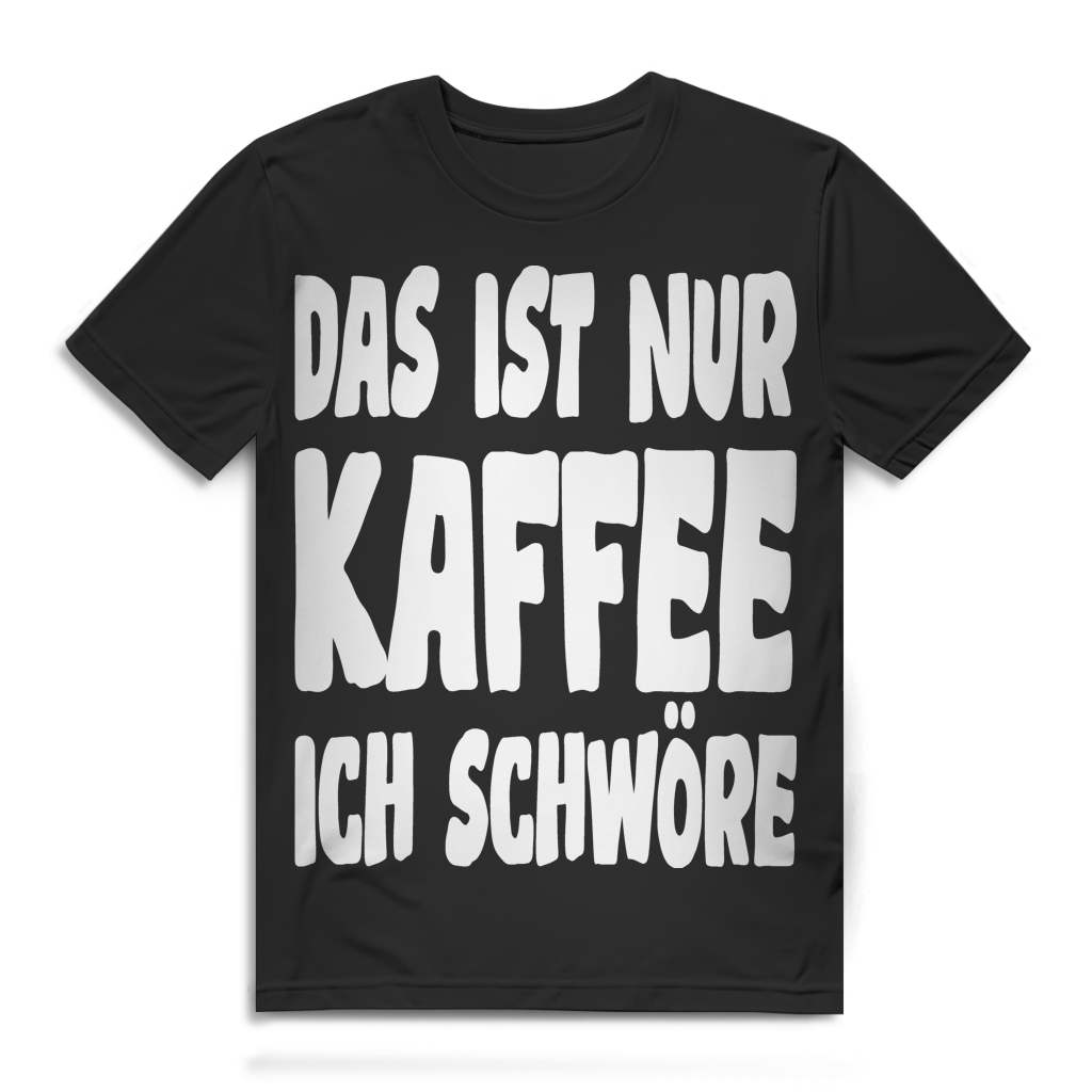 Das ist nur Kaffee ich schwöre Herren T-Shirt
