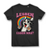 Lesben Essen Was Damen T-Shirt Katze Regenbogen Motiv Funshirt Black