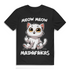 Meow Meow Madafakas Herren T-Shirt Black