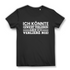 Ich könnte Gewicht verlieren aber verliere nie Damen T-Shirt Black