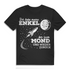 Ich liebe meine Enkel bis zum Mond und wieder zurück Herren T-Shirt Black