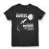 Ich liebe meine Enkel bis zum Mond und wieder zurück Damen T-Shirt Black