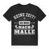 Keine Zeit ich muss nach Malle Herren T-Shirt Black