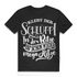 Klebt der Schlüppi in der Ritze mega Hitze Herren T-Shirt Black