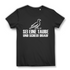Sei eine Taube und scheiß drauf Damen T-Shirt Black