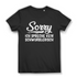 Sorry ich spreche kein Schwurblerisch Damen T-Shirt Black
