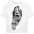Jack & Jones Oversize Bitch Face Mittelfinger Herren T-Shirt White