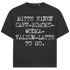 Jack & Jones Oversize Café Schoko Wodka Latte To Go Herren T-Shirt Black