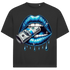 Jack & Jones Oversize Blue Money Lips Herren T-Shirt Black