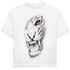 Jack & Jones Oversize Brüllender Tiger mit goldenen Auge Herren T-Shirt White