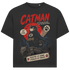 Jack & Jones Oversize Catman Superheld Katze Herren T-Shirt Black