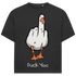 Jack & Jones Oversize Duck You Mittelfinger Ente Herren T-Shirt Black