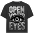 Jack & Jones Oversize Open Your Eyes Herren T-Shirt Black