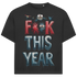 Jack & Jones Oversize Fuck This Year Herren T-Shirt Black