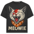 Jack and Jones Meowie Cat Lightning Rock Katze Herren T-Shirt Black
